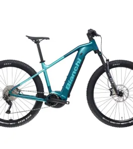 Bianchi T-Tronik X 9.2 Deore 10sp 2024 Electric Mountain Bike (e-MTB, Bosch 75Nm, 600Wh, 120mm Travel)