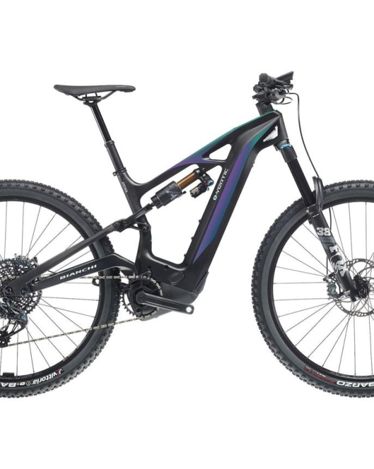 Bianchi e-Vertic FX Type Pro 2023 Full Suspension e-MTB SRAM GX 1x12 RP M30