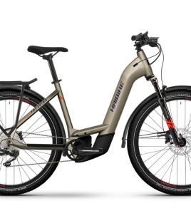 Haibike Trekking 8 Low 2024 Bosch CX 750Wh Low Step Electric Trekking Bike