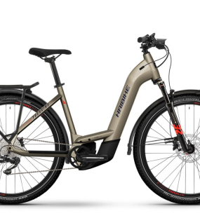 Haibike Trekking 8 Low 2024 Bosch CX 750Wh Low Step Electric Trekking Bike