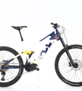 Husqvarna Mountain Cross MC5 2022 Shimano Deore 12-Speed Full Suspension E-MTB with Husqvarna Ryde Wheels