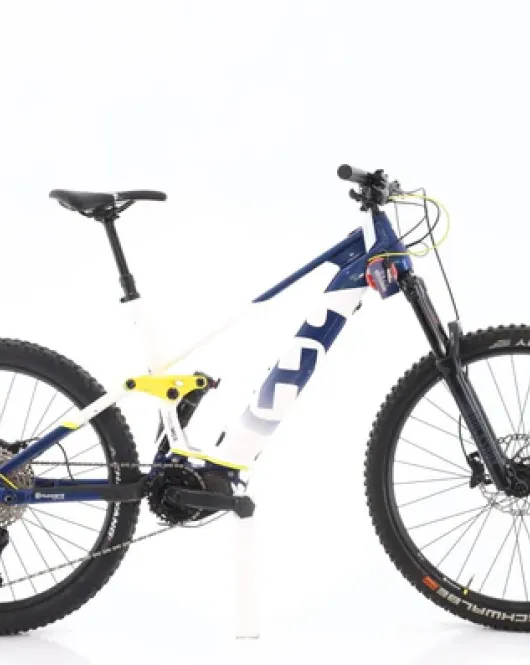 Husqvarna Mountain Cross MC5 2022 Shimano Deore 12-Speed Full Suspension E-MTB with Husqvarna Ryde Wheels