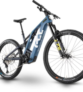 Husqvarna Mountain Cross MC5 2022 Shimano Deore 12-Speed Full Suspension E-MTB with Husqvarna Ryde Wheels