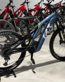 Husqvarna Mountain Cross MC5 2022 Shimano Deore 12-Speed Full Suspension E-MTB with Husqvarna Ryde Wheels