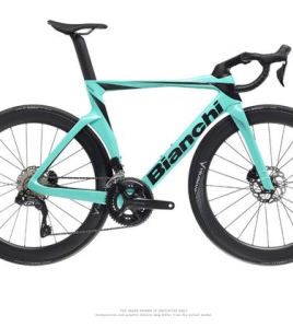 Bianchi Oltre Comp 2023 Carbon Aero Road Bike – Shimano 105 Di2 / Ultegra Di2 12-Speed Race Performance