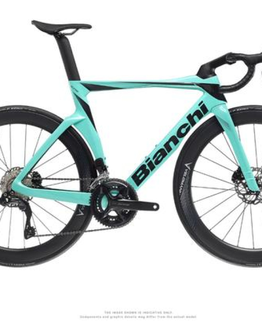 Bianchi Oltre Comp 2023 Carbon Aero Road Bike – Shimano 105 Di2 / Ultegra Di2 12-Speed Race Performance