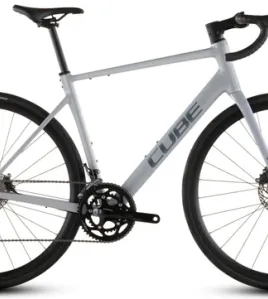 Cube Attain Race foggrey´n´shift 2026 Aluminium Endurance Road Bike – Shimano Tiagra 2x10-Speed Disc