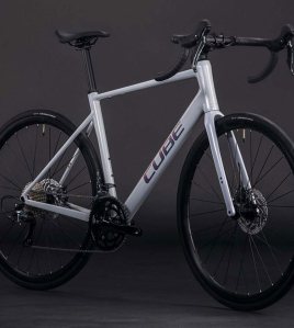 Cube Attain Race foggrey´n´shift 2026 Aluminium Endurance Road Bike – Shimano Tiagra 2x10-Speed Disc