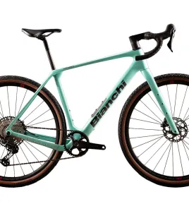 Bianchi Arcadex Comp 2024 Gravel Bike – Carbon Adventure Bicycle, Shimano GRX, Endurance All-Road Performance