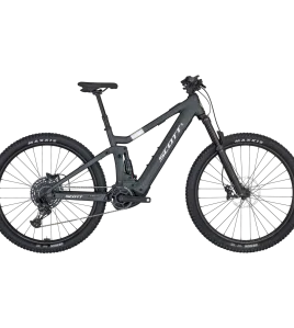 Scott Strike eRIDE 930 Black 2025 Electric Mountain Bike – Full Suspension e-MTB for Trail &amp; XC